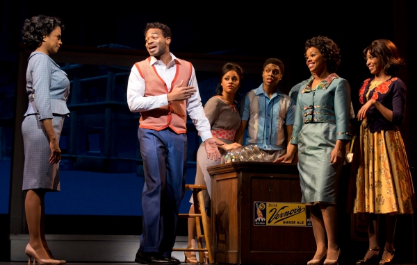 Photo Flash: Get Ready, 'Cause Here Comes MOTOWN- First Look at the Cast in Action!  Image