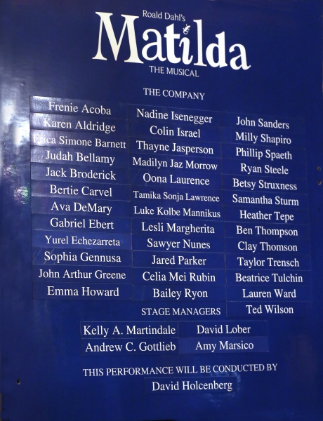 Photo Coverage: MATILDA THE MUSICAL - Opening Night Curtain Call  Image