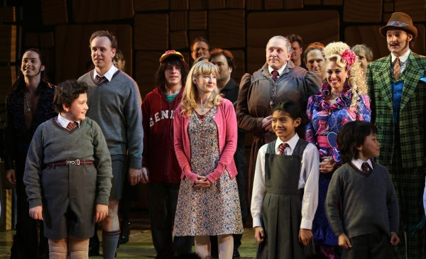 Photo Coverage: MATILDA THE MUSICAL - Opening Night Curtain Call  Image