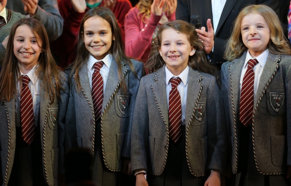Matildas: Sophia Gennusa, Oona Laurence, Bailey Ryon &amp; Milly Shapiro Photo