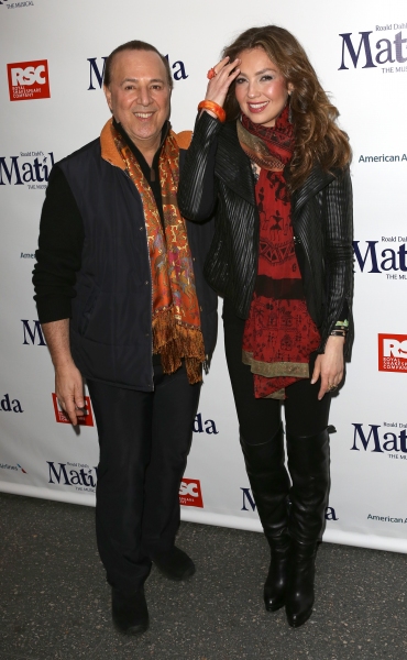 Tommy Mottola & Thalia Photo