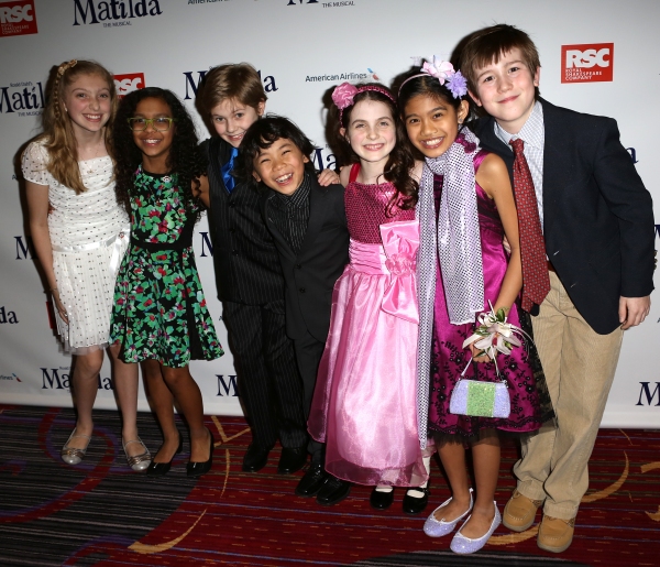 Photo Coverage: MATILDA's Cast Hits the Red Carpet for the Opening Night After Party!  Image