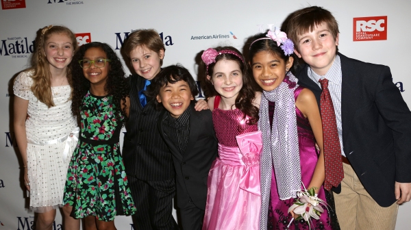 Photo Coverage: MATILDA's Cast Hits the Red Carpet for the Opening Night After Party!  Image