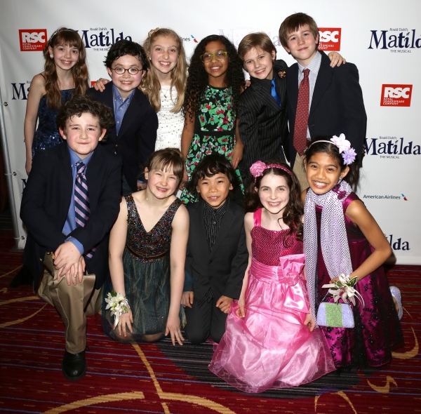 Photo Coverage: MATILDA's Cast Hits the Red Carpet for the Opening Night After Party!  Image