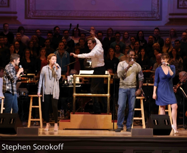 Photo Coverage: Jeremy Jordan, Norm Lewis and More in Rehearsal with the New York Pops Image