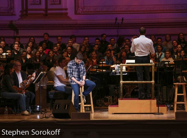 Photo Coverage: Jeremy Jordan, Norm Lewis and More in Rehearsal with the New York Pops Image