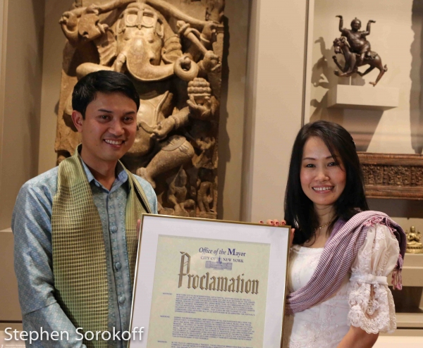 Photo Coverage: Mayor Bloomberg Proclaims SEASON OF CAMBODIA Day at Festival Opening Image