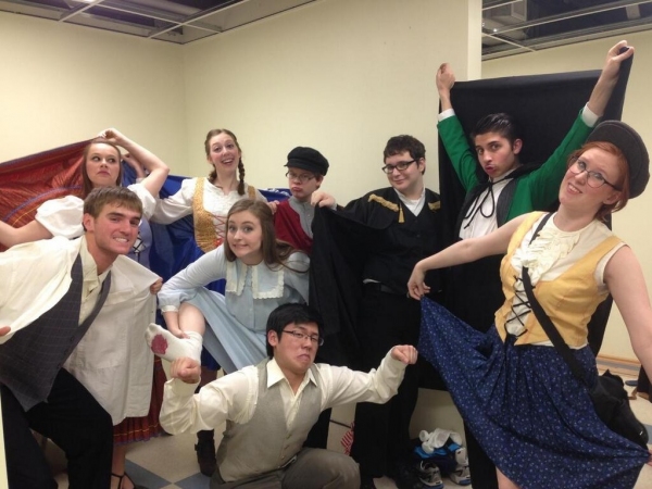 Photo Flash: Saturday Intermission Pics, April 13, Part 2 - MATILDA and MOTOWN Celebrate Broadway Openings & More! Image