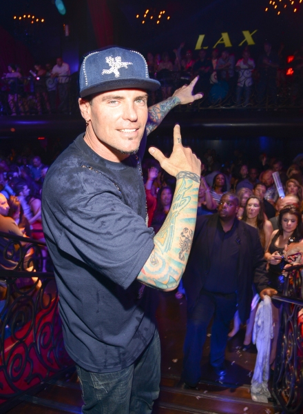 Photo Flash: Rapper Vanilla Ice Appears at Las Vegas' LAX Nightclub 