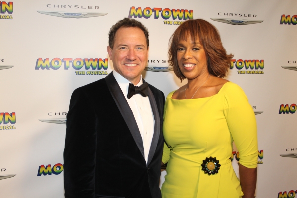Kevin McCollum and Gayle King Photo