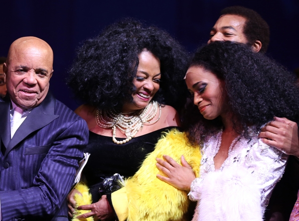 Photo Coverage: Music Legends Join MOTOWN THE MUSICAL for Opening Night Curtain Call! Image