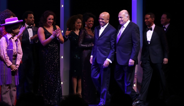 Photo Coverage: Music Legends Join MOTOWN THE MUSICAL for Opening Night Curtain Call! Image