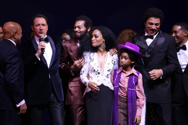 Photo Coverage: Music Legends Join MOTOWN THE MUSICAL for Opening Night Curtain Call! Image