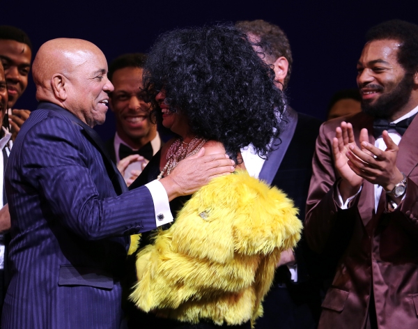 Photo Coverage: Music Legends Join MOTOWN THE MUSICAL for Opening Night Curtain Call! Image
