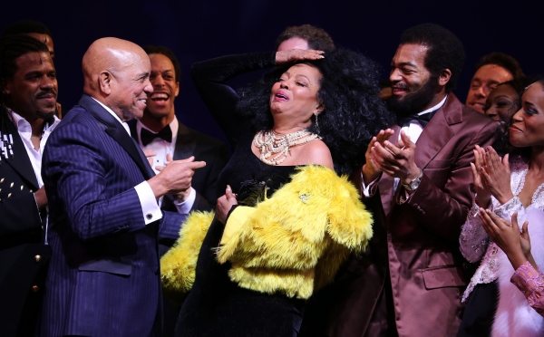 Photo Coverage: Music Legends Join MOTOWN THE MUSICAL for Opening Night Curtain Call! Image