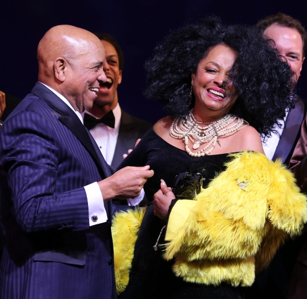 Photo Coverage: Music Legends Join MOTOWN THE MUSICAL for Opening Night Curtain Call! Image