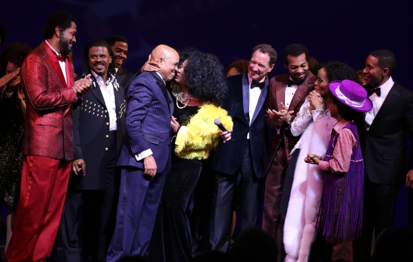Photo Coverage: Music Legends Join MOTOWN THE MUSICAL for Opening Night Curtain Call! Image