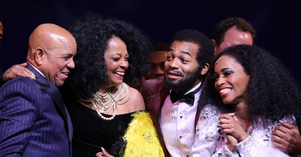 Photo Coverage: Music Legends Join MOTOWN THE MUSICAL for Opening Night Curtain Call! Image