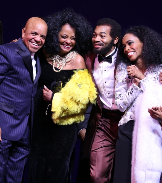 Photo Coverage: Music Legends Join MOTOWN THE MUSICAL for Opening Night Curtain Call! Image