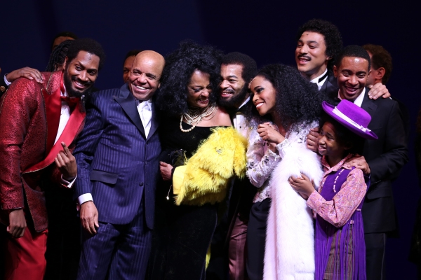 Photo Coverage: Music Legends Join MOTOWN THE MUSICAL for Opening Night Curtain Call! Image