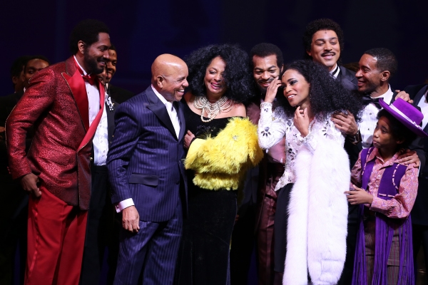 Photo Coverage: Music Legends Join MOTOWN THE MUSICAL for Opening Night Curtain Call! Image