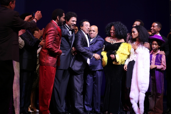 Photo Coverage: Music Legends Join MOTOWN THE MUSICAL for Opening Night Curtain Call! Image