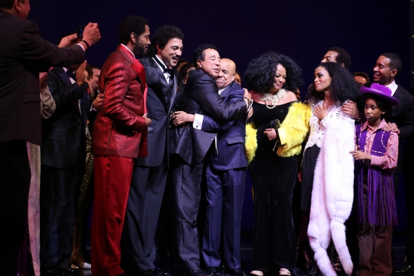 Photo Coverage: Music Legends Join MOTOWN THE MUSICAL for Opening Night Curtain Call! Image