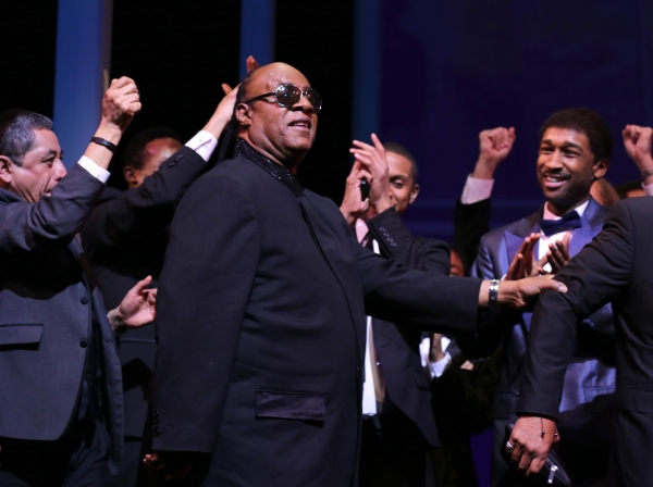Photo Coverage: Music Legends Join MOTOWN THE MUSICAL for Opening Night Curtain Call! Image