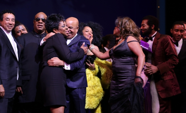 Photo Coverage: Music Legends Join MOTOWN THE MUSICAL for Opening Night Curtain Call! Image