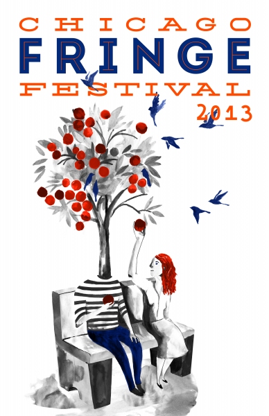 Photo Flash: The 2013 Chicago Fringe Festival Announces Design Image