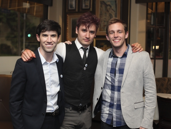 Cast members Wyatt Fenner, Seth Numrich and Brett Donaldson Photo