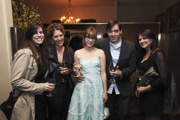 Photo Flash: Seth Numrich, Daniel Talbott and More at Rattlestick's SLIPPING Opening Night Party in LA Image