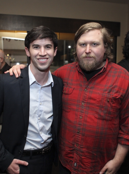 Photo Flash: Seth Numrich, Daniel Talbott and More at Rattlestick's SLIPPING Opening Night Party in LA  Image