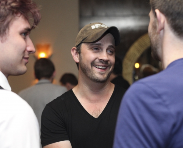 Photo Flash: Seth Numrich, Daniel Talbott and More at Rattlestick's SLIPPING Opening Night Party in LA Image