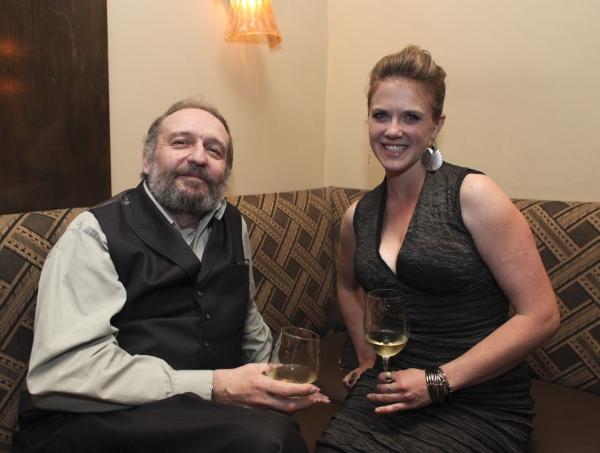 Charles Numrich and assistant director Sarah H. Haught Photo