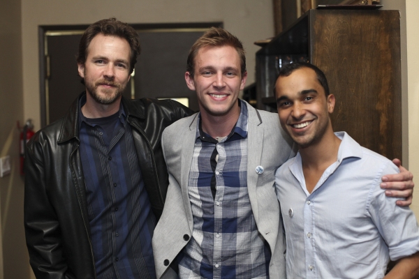 David Shofner, actor Brett Donaldson and Ryan Jackson Photo