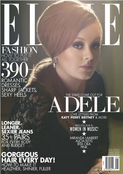 Photo Coverage: Adele's Second Elle Cover Image