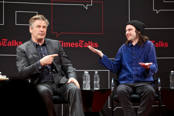 Photo Flash: ORPHANS' Alec Baldwin, Ben Foster and Tom Sturridge at The New York Times' TIMES TALK Image