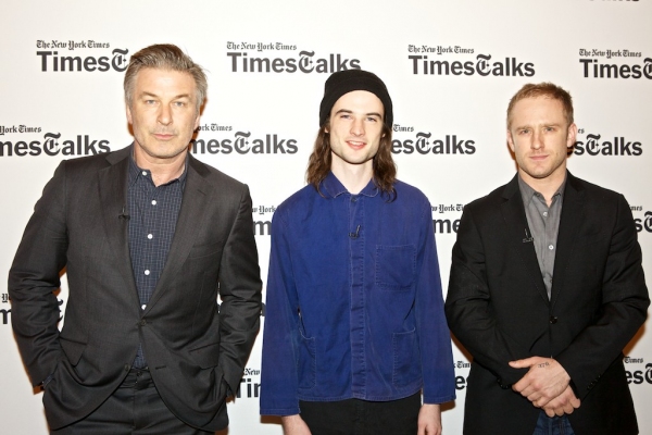Alec Baldwin, Tom Sturridge and Ben Foster Photo