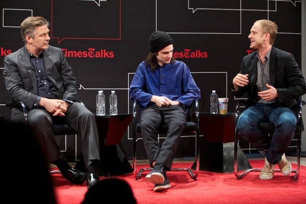 Photo Flash: ORPHANS' Alec Baldwin, Ben Foster and Tom Sturridge at The New York Times' TIMES TALK Image