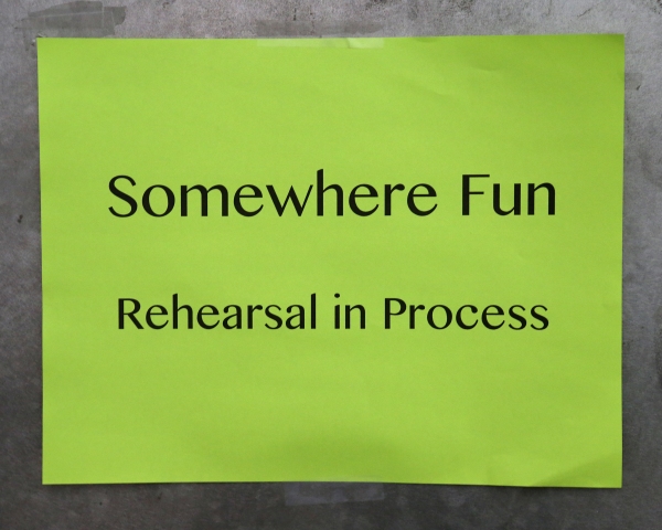 Photo Coverage: In Rehearsal with the Cast of SOMEWHERE FUN! 