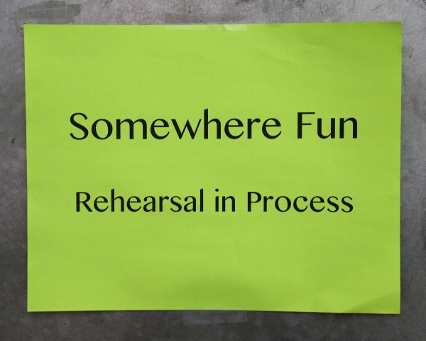 Photo Coverage: In Rehearsal with the Cast of SOMEWHERE FUN! Image