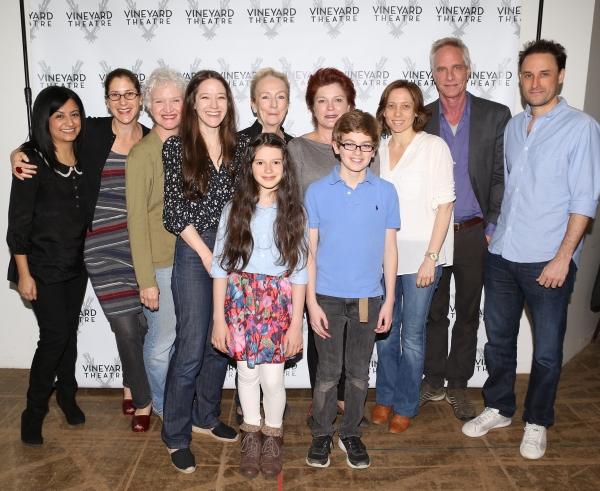 The Company: Maria Elena Ramirez, Director Anne Kauffman, Mary Shultz, Brooke Bloom,  Photo