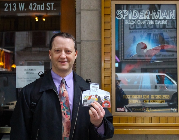 Photo Coverage: SPIDER-MAN Celebrates Tax Day with CPAs! Image