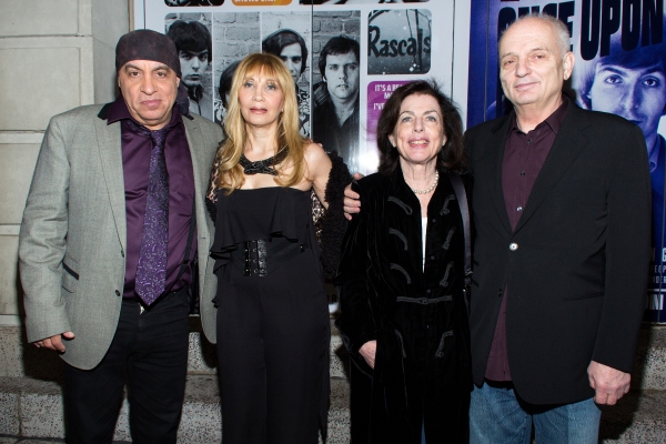 Steven Van Zandt, Maureen Van Zandt, Denise Kelly, David Chase at 