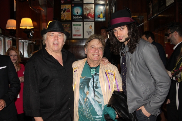Gene Cornish, Eddie Brigati and Constantine Maroulis Photo