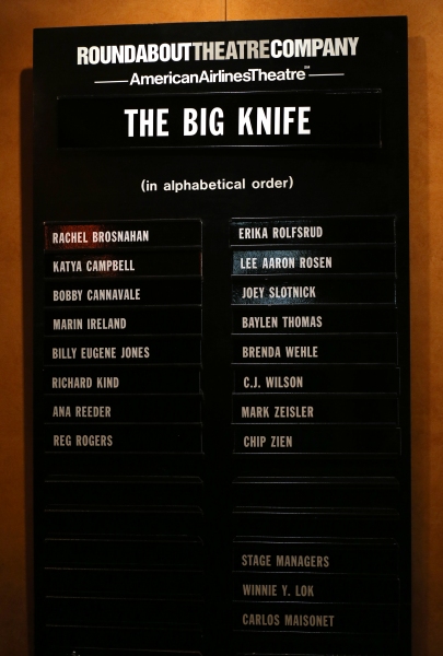 Photo Coverage: THE BIG KNIFE Opens on Broadway - Curtain Call  Image