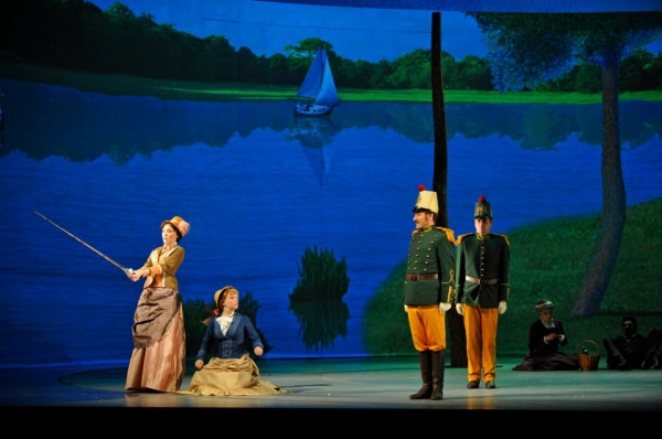 Photo Flash: First Look at Julian Ovenden, Sophie-Louise Dann and More in SUNDAY IN THE PARK WITH GEORGE Image