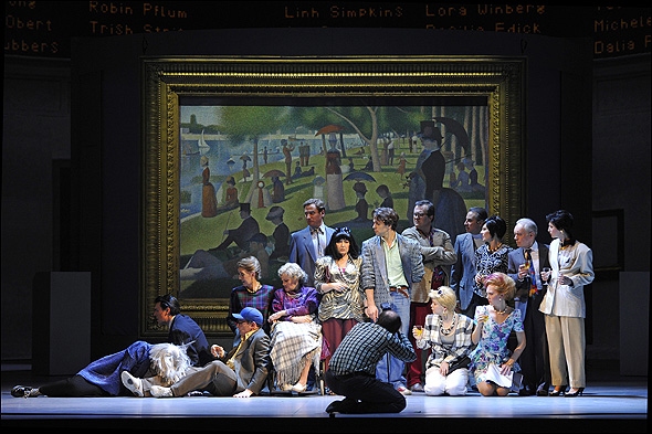 Photo Flash: First Look at Julian Ovenden, Sophie-Louise Dann and More in SUNDAY IN THE PARK WITH GEORGE Image
