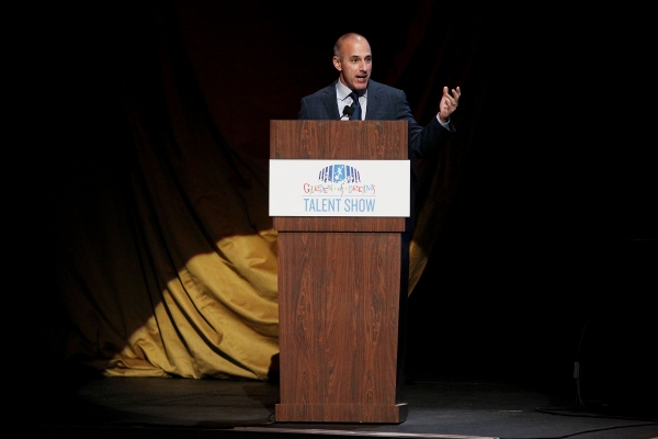 Photo Flash: Matt Lauer, Savion Glover and More at 2013 Garden of Dreams Talent Show at Radio City Music Hall Image